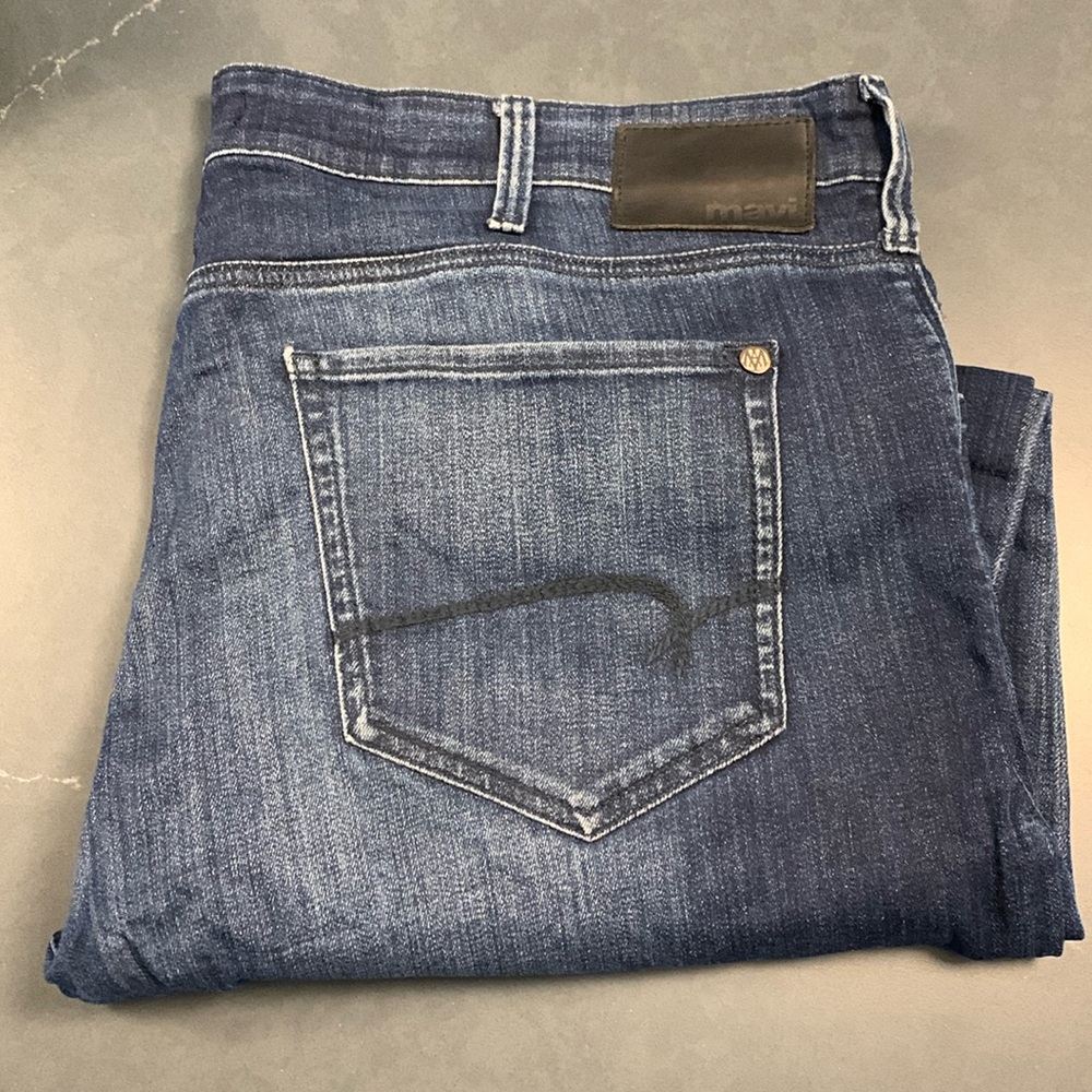 Men’s Mavi Jeans - Jake Cut - Dark washed denim - 38/32